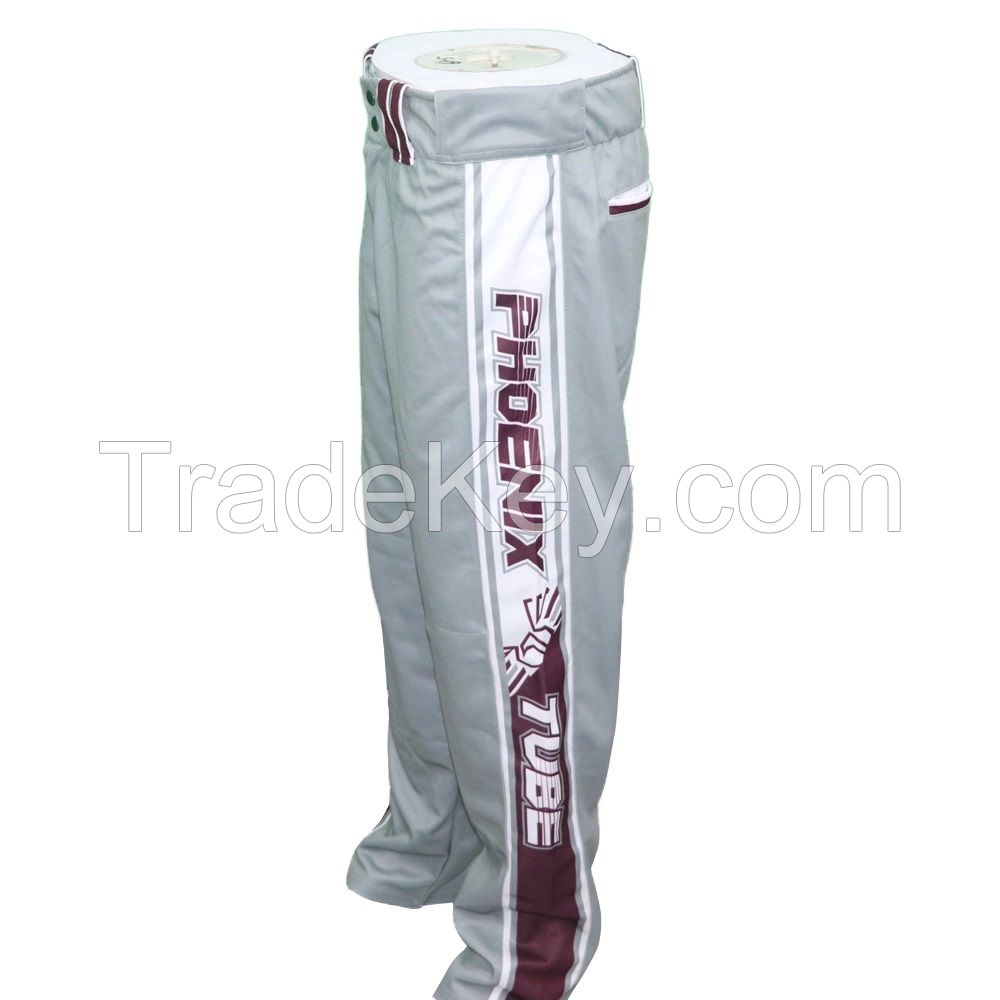 High quality custom printed baseball pants for men sport pants baseball Training trousers 