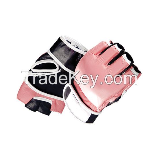 8 - 16 OZ UFC Fitness MMA Training winning custom Boxing Gloves In Black PU Leather Muay Thai Mixed Martial Art Mitts