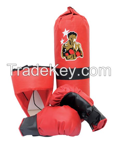 Kids boxing set / punch bag and boxing gloves for child / junior boxing set