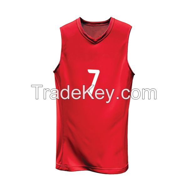  Sublimation Printing Basketball Singlet , Basketball Top