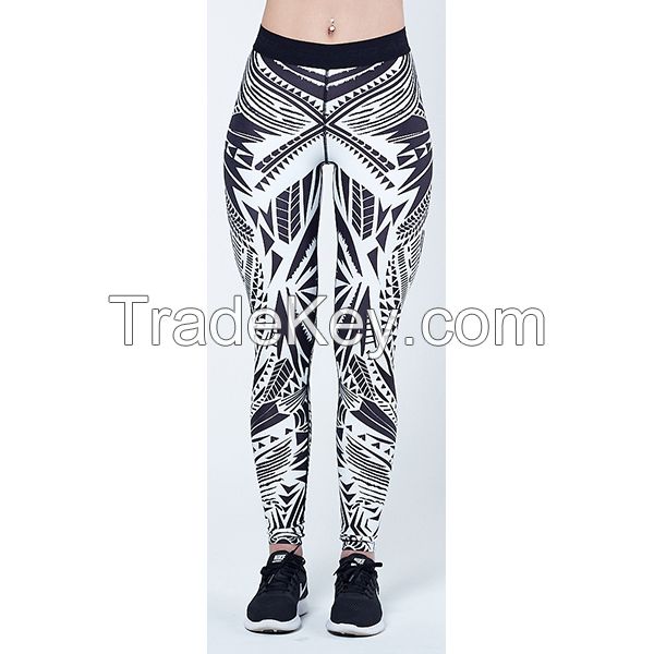 New hot fitness and yoga wear ladies nylon spandex two-piece yoga suit sports bra and trousers suit