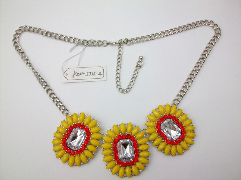 marquise shape fashion necklace