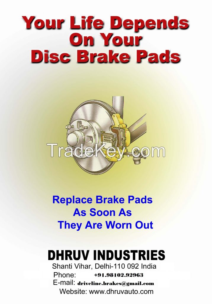 Driveline Brake Pads