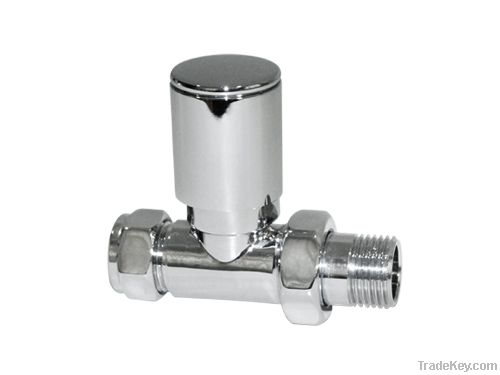 Chrome Straight Manual Valve