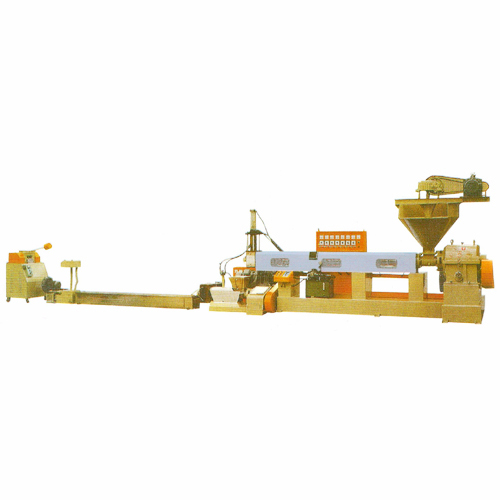 PLASTIC WASTE RECYCLING & PELLETIZING MACHINE