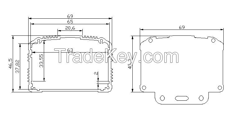 Aluminum Box 8002