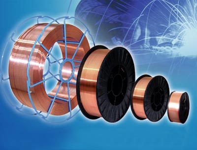 copper coated welding wire