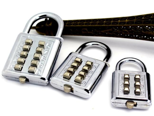 High Quality Resettable Luggage Combination padlock