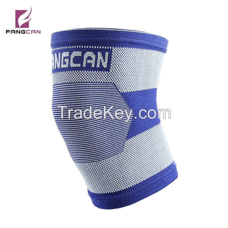 High flexibility Contrast Color Knitting Kneepad