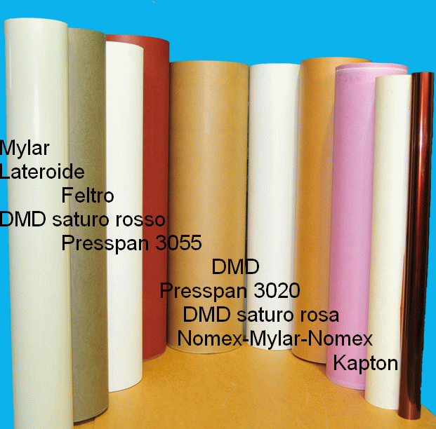 Flexible laminate of DMD, NMN, NHN