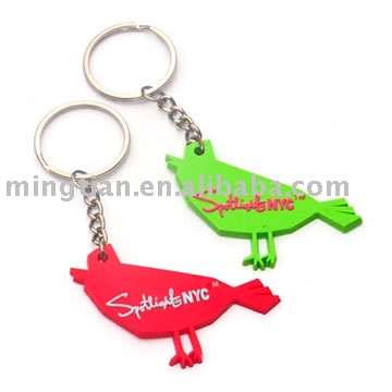 Rubber key chain/ key chain/qel qem/Tin pin