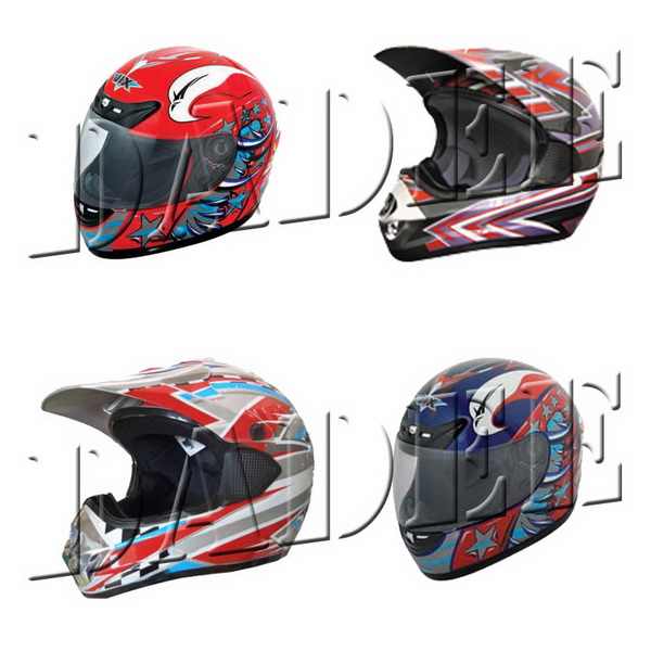 motorcycle helmet with DOT, CE and EEC