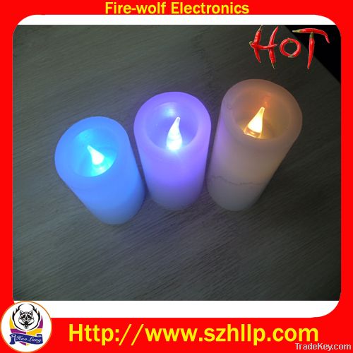 Led wax candles