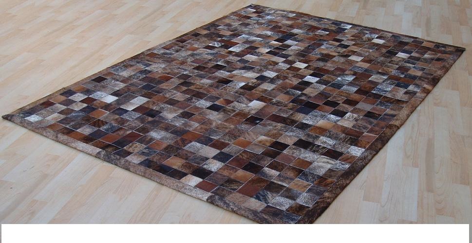 cowhides and leather rugs