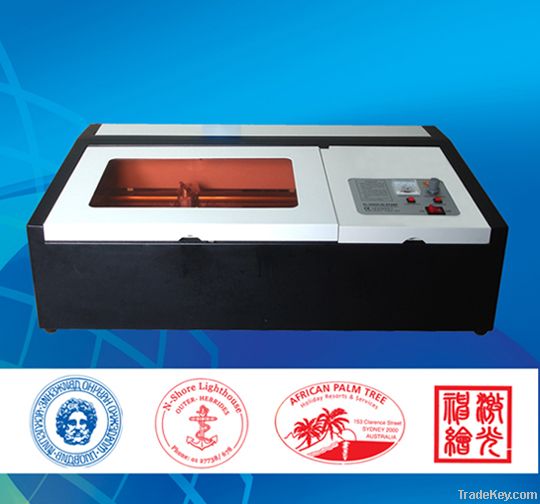 SH-K40 Laser engraving machine for stamp