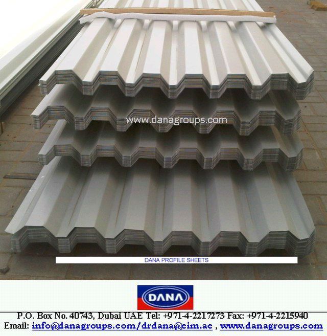 ZAMBIA ALUMINUM/GI SINGLE SKIN PROFILED ROOFING SHEET SUPPLIER DANA