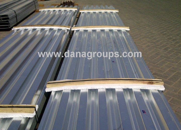 ANGOLA - ALUMINUM/GI SINGLE SKIN PROFILE SHEET - DANA STEEL