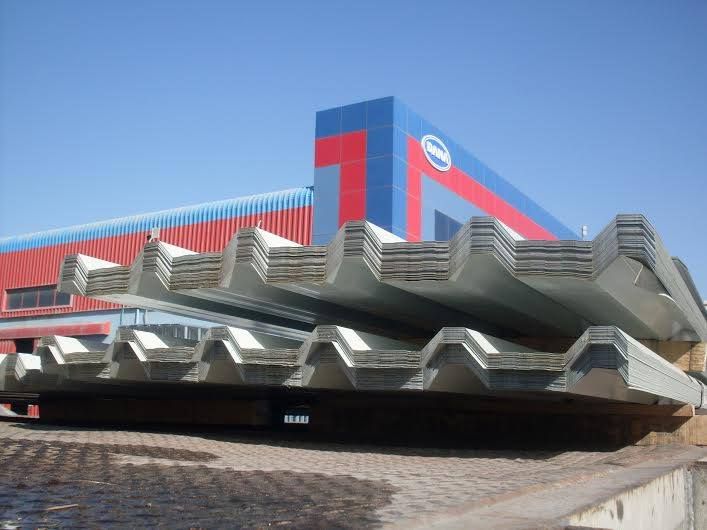 DJIBOUTI - SINGLE SKIN PROFILED ROOFING SHEET SUPPLIER - DANA STEEL