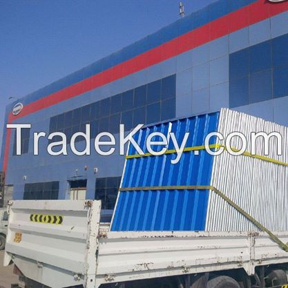 Corrugated Fencing Steel Sheet in UAE /Saudi Arabia/Oman / Qatar