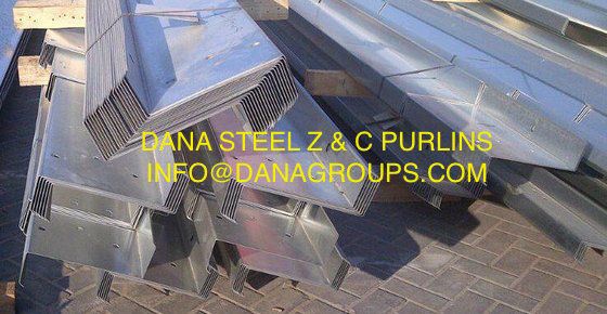 UAE SAUDI QATAR PURLINS GI MS DANA STEEL