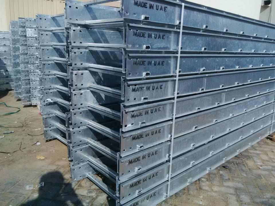 QATAR HOT DIP GALVANIZED PAINTED cable trays,ladders,trunking manufacturer - dana steel