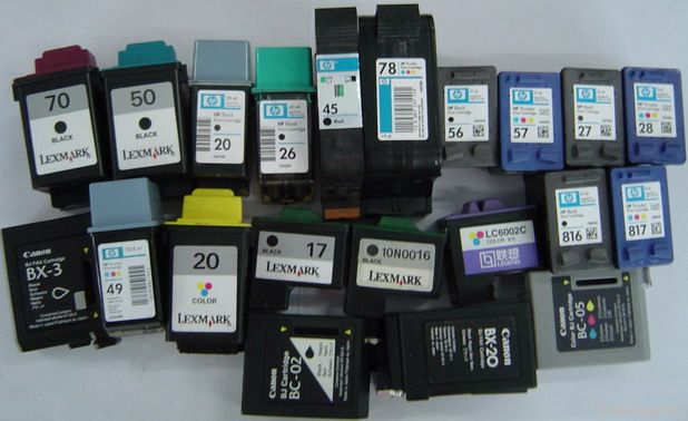 Empty Inkjet cartridges