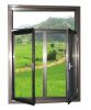 Aluminum open-in casement window