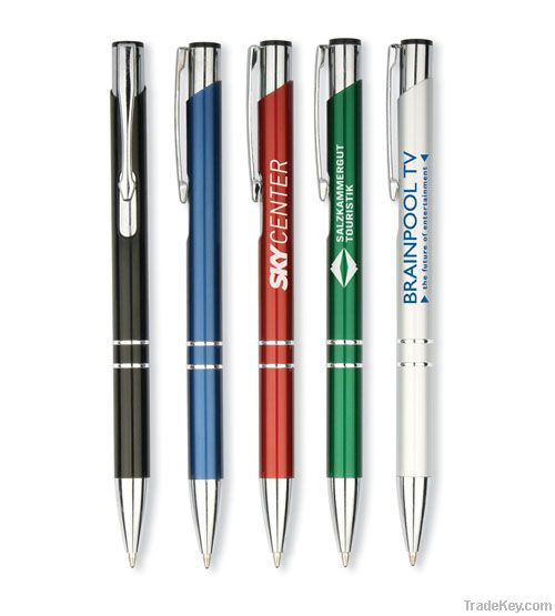 Metal ballpoint pens