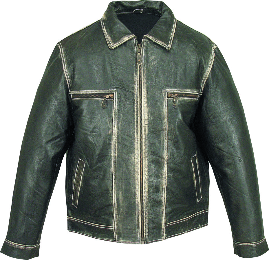 Colorida Black or Brown Leather Jacket