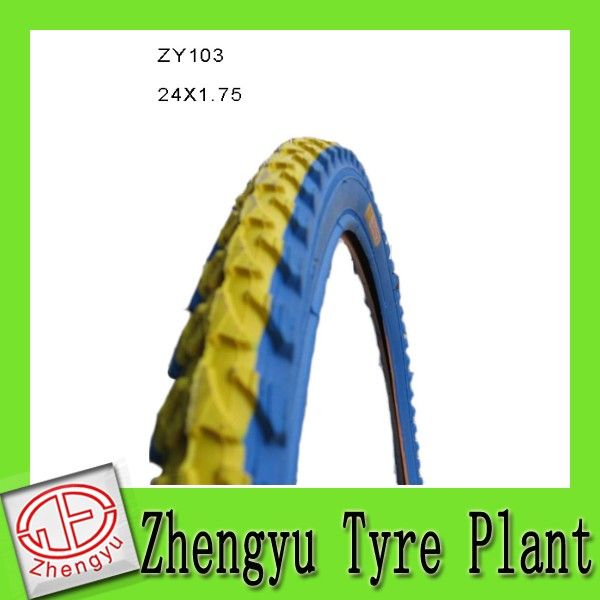 Bicycle color tire