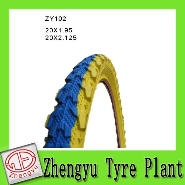 Bicycle color tire