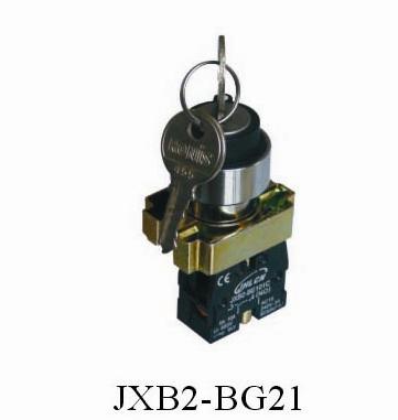 push button switch with key (B2--BG21)