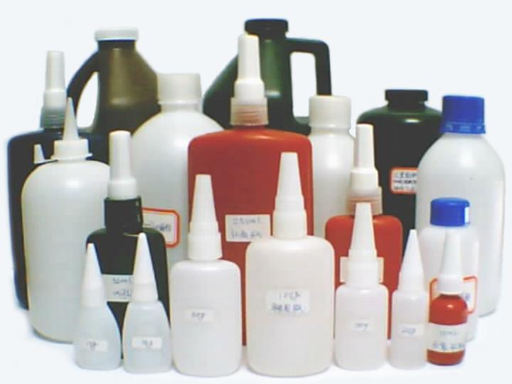 Plastic adhesive bottle / glue bottle