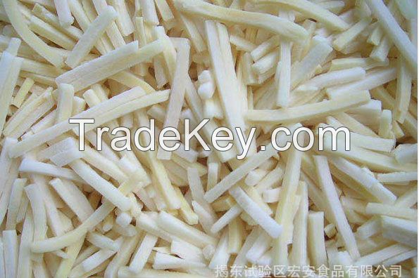 iqf frozen bamboo shoot strip bamboo shoot slice dice