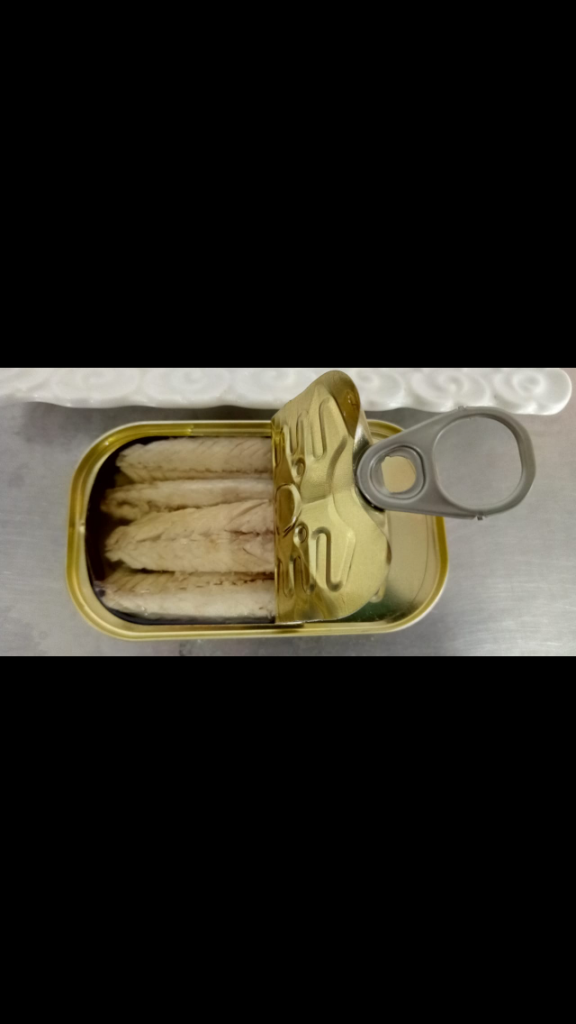 Canned sardine