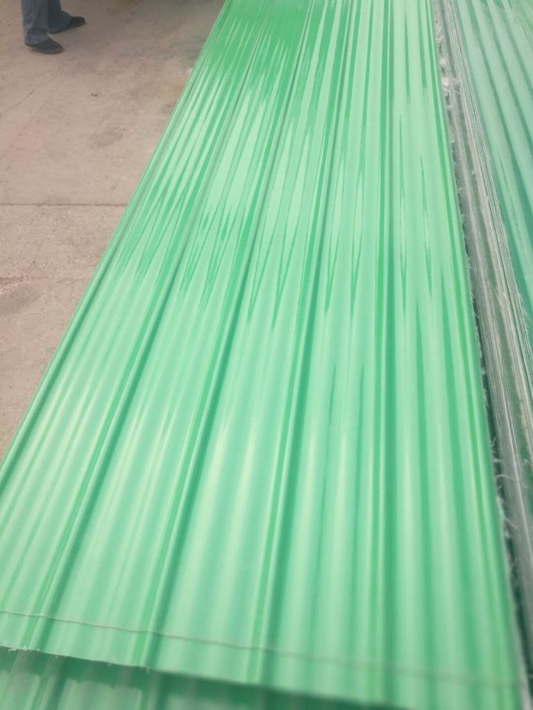 corrugated FRP Roofing Sheet Fiberglass Tile