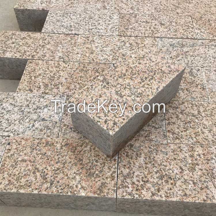 G682 rusty yellow granite pavers