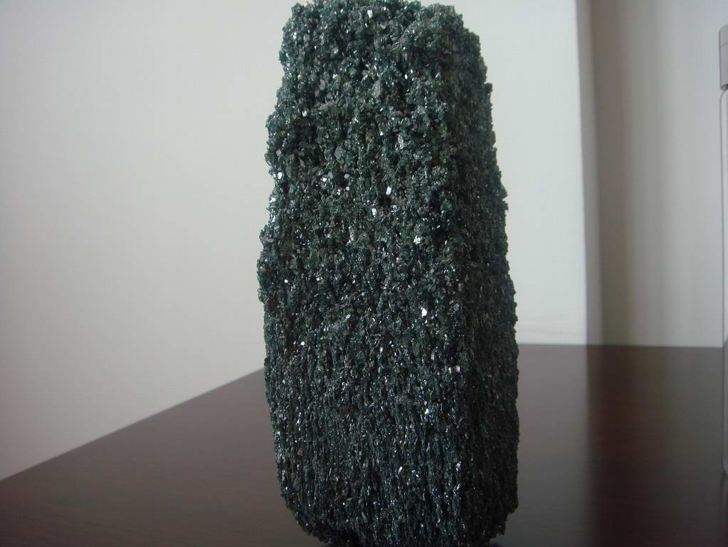 Green silicon carbide/abrasive/silicon carbide/many size