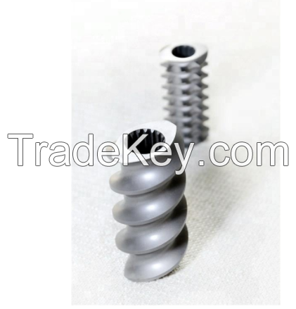 W6mo5cr4V2 Vacuum Heating Treatment Screw Element for Twin Screw Extru