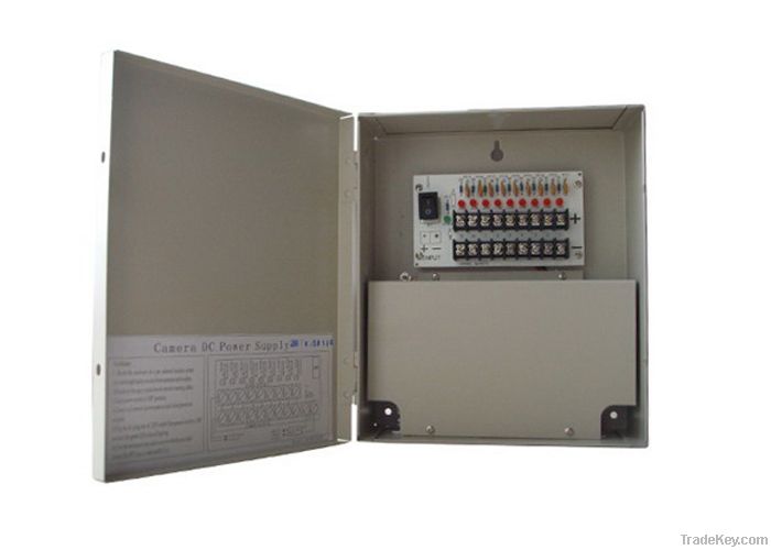 12VDC 5Amp 9 Channel Premium CCTV Power Supply Unit