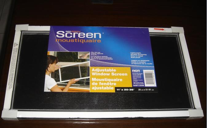 adjustable screen window