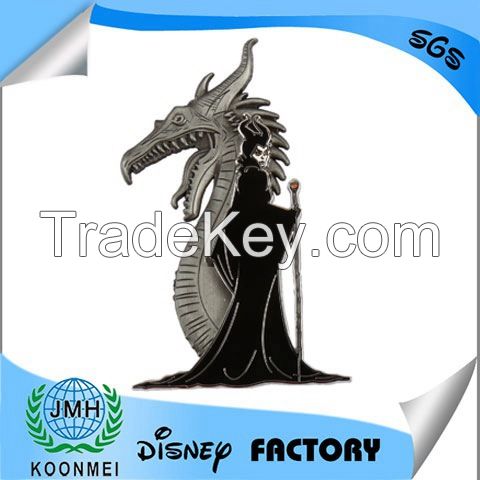 custom badge disney lapel pin metal badge manufacturer