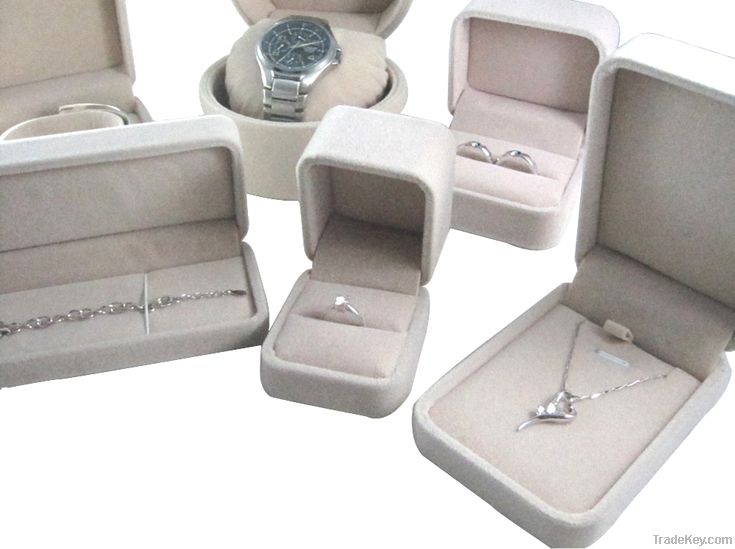 Velvet Jewelry Boxes/velvet Jewelry Case/velvet Ring Boxes/velvet Box