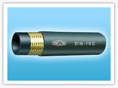 Braided hydraulic hose