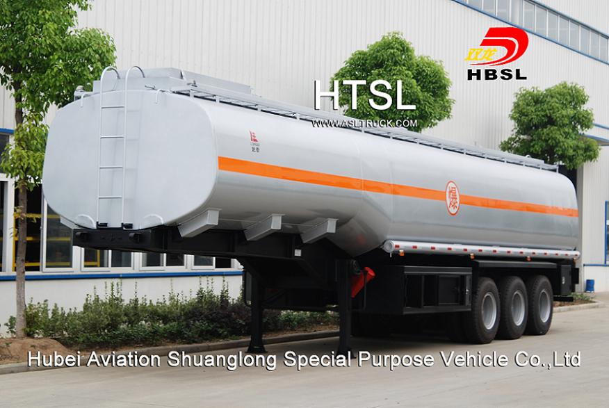 semitrailer tanker three axles truck