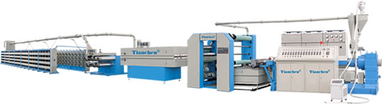 High-Speed Flat Yarn Extruding Machine