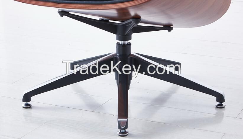 Modern Furniture Design Genuine Leather Emes Lounge Chair Pony Skin Lounge Chair With Ottoman Charles Lounge chair