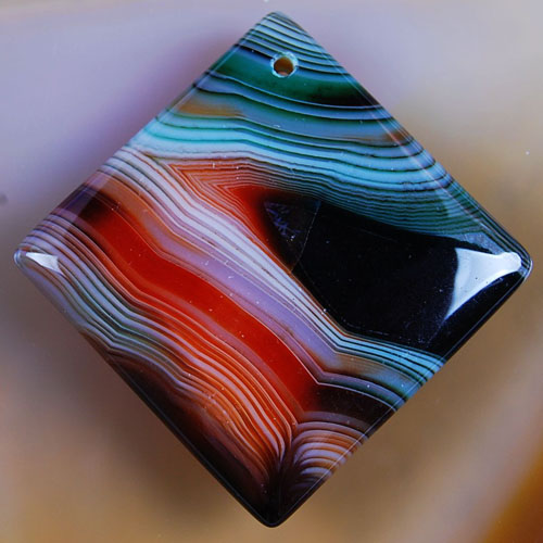 Onyx Agate pendant bead 2