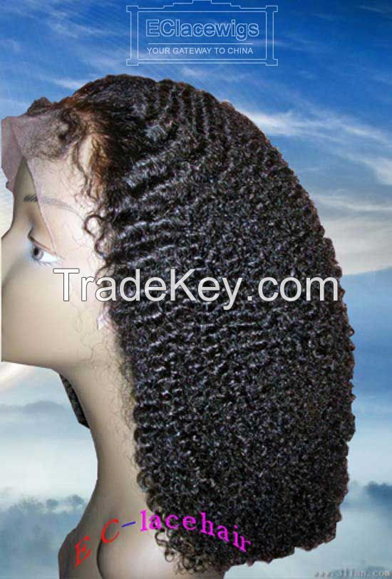 Wholesale Indian BraziliN Virgin Full Lace and Front Lace Wig, Factory Price, lace wigs maker