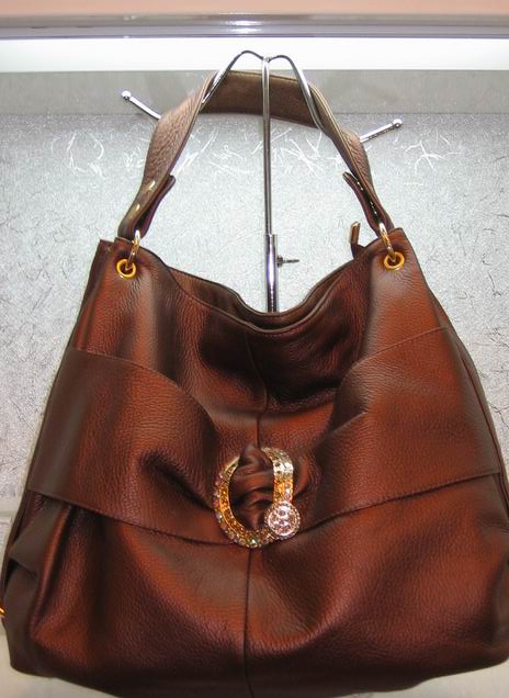 leather handbag